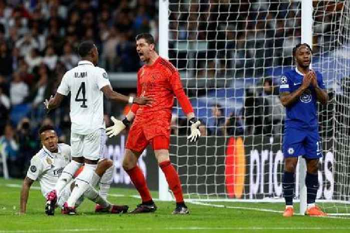 Liverpool fans 'get PTSD' watching Thibaut Courtois wondersave for Real Madrid vs Chelsea