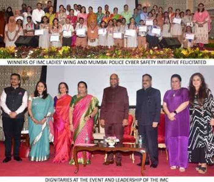 Mumbai Police and IMC Ladies Wing Announces the Winners for 'CyberSafe Mumbai' Poster Making Competition