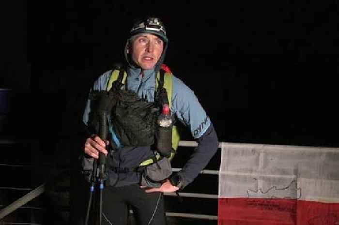 Mountaineer breaks 'Britain hardest hike' record in memory of dad