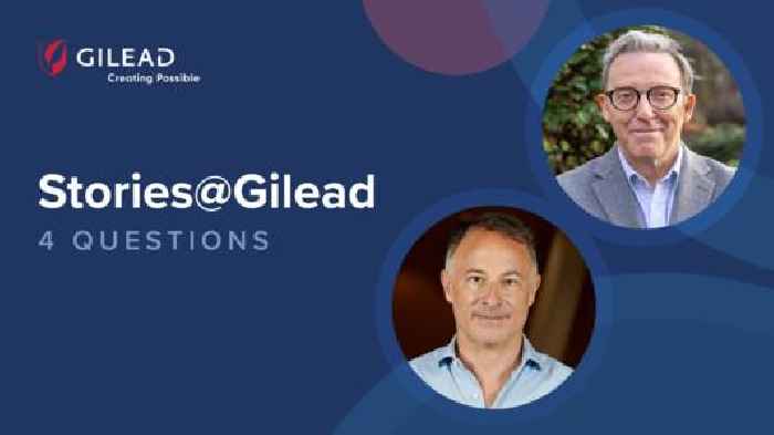 Gilead Sciences: 4 Questions: Global Experts Convene To Identify Key Measures to Long-Term Success in HIV