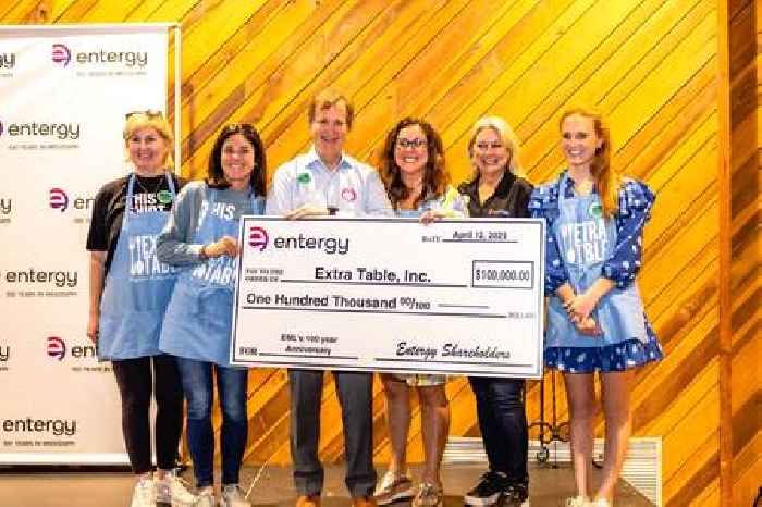 The Power of 100: Entergy Mississippi Donates $100K to Extra Table