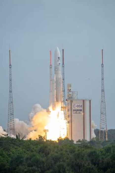 ESA’s Juice lifts off on quest to discover secrets of Jupiter’s icy moons