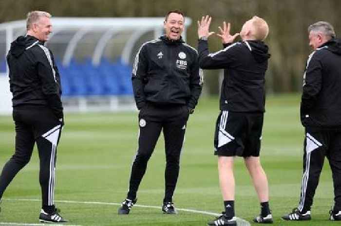 John Terry’s perfect two word reaction to Leicester City’s Seagrave training ground