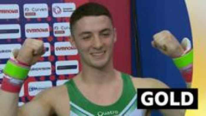 Ireland's McClenaghan wins pommel horse gold