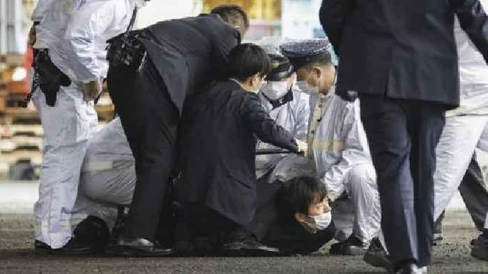 Explosive thrown at Japan PM at campaign event; no one hurt
