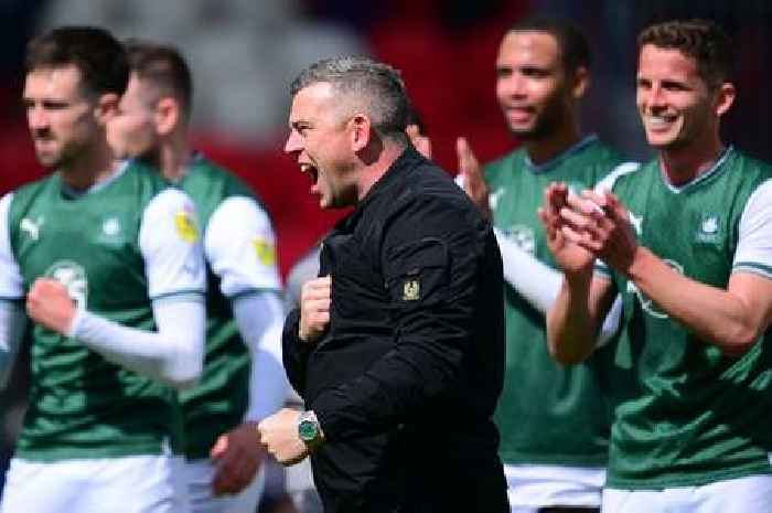 Steven Schumacher 'absolutely buzzing' after Plymouth Argyle win at Exeter City