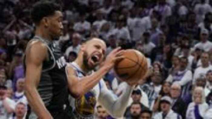 Kings beat Warriors in tight play-off opener