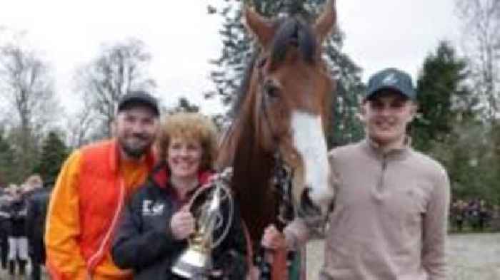 Triumphant homecoming for Grand National winner