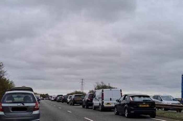 Live: Long delays on A50 following serious collision