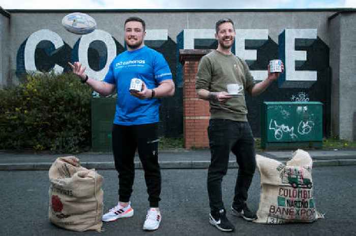  Scotland rugby star Zander Fagerson is backing a new charity coffee blend in support of Testicular Cancer Awareness Month