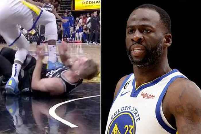 NBA star ejected from playoff game after stomping on opponent's chest