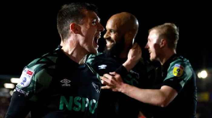 'Cheat code' - Derby County message delivered after crucial Exeter victory