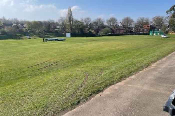 Mapperley Park cricket ground 'absolutely ruined' by human waste and tyre marks after travellers set up
