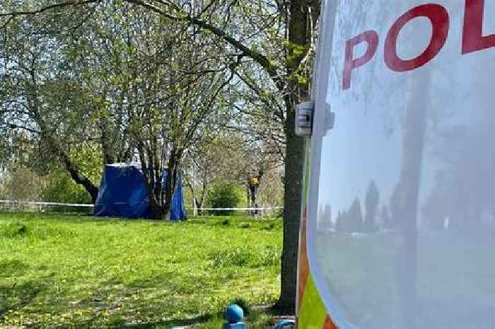 Blue tent erected in Handsworth play park as cops seal off scene