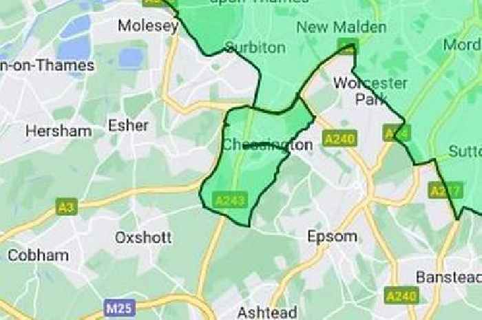 London's weird ULEZ peninsula that captures Chessington World of Adventures and pokes out to Surrey for miles poll