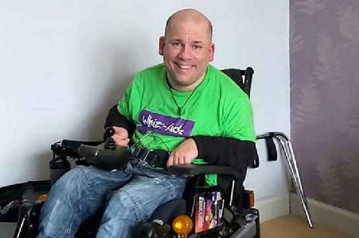 Disabled man battles snow from John o' Groats to Lands End for kids' charity in Mercedes-boosted wheelchair