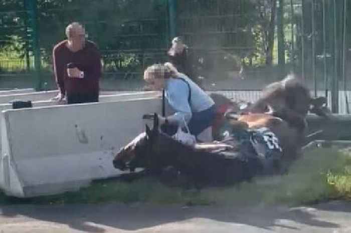 Woman crushed by stampeding horse at Grand National speaks about 'terrifying' ordeal