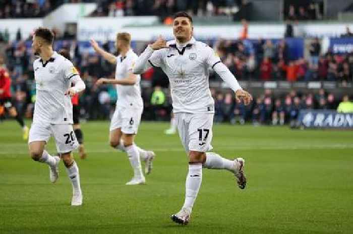 Swansea City 4-2 Preston North End: Russell Martin's men win thriller as brawl erupts late on