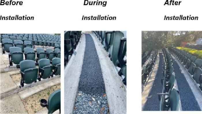 Atlantic Power and Infrastructure Corp Flexi(R)-Pave Improves Spectator’s Stadium