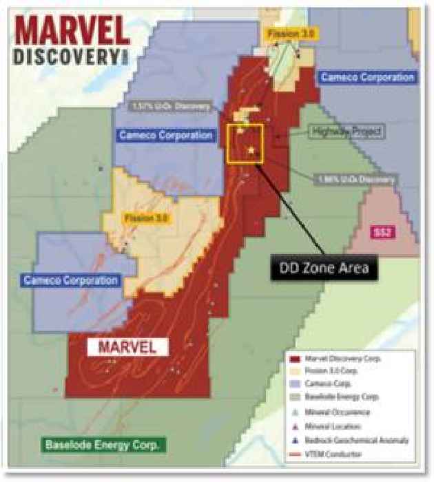 Marvel Completes Drill Program at KLR-Walker Uranium Project, Athabasca Basin