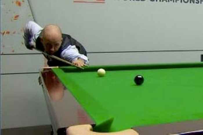 Remarkable pot branded 'shot of the tournament' leaves snooker legend's 'jaw on the floor'