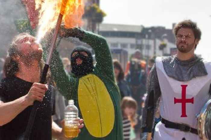 What's happening for St George's Day this year in Derby? Dancers, dragons and knights are taking to the streets