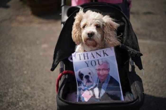 Inside Paul O'Grady's funeral as much-loved TV star laid to rest with dog guard of honour