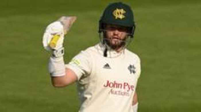 Duckett's 177 puts Notts on top against Middlesex