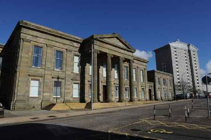 Duo jailed after fighting each other with weapons outside Lanarkshire homeless unit