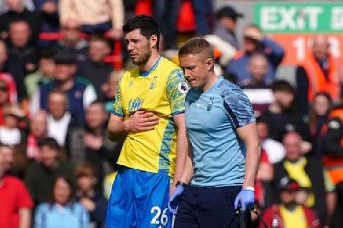 Nottingham Forest injury woes continue as key defender limps off against Liverpool at Anfield