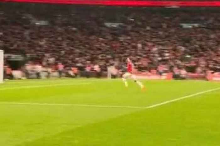 Wout Weghorst's epic solo celebration seconds after Man Utd win penalty shootout