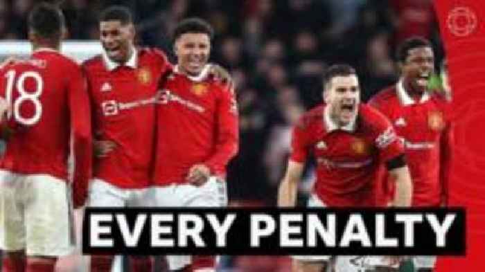 Watch every penalty as Man Utd beat Brighton in FA Cup