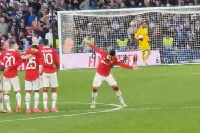 Casemiro's antics during Man Utd penalty shootout win leaves fans completely baffled