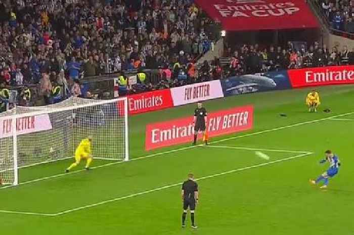 Solly March missed 'exact same pen' during League Cup - months before FA Cup exit