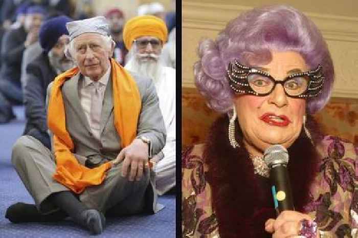 King Charles spoke to Dame Edna star Barry Humphries hours before his death