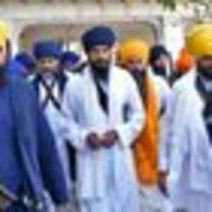 Sikh separatist leader arrested by Indian police after weeks on the run