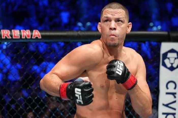 Nate Diaz hands himself into police after 'choking out Logan Paul lookalike' in ugly brawl
