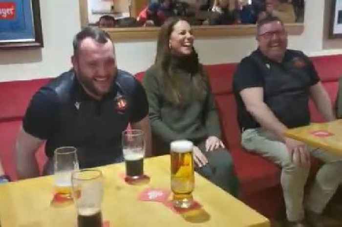 Princess of Wales has rugby club volunteers in stitches with response to Wales v England anthem question