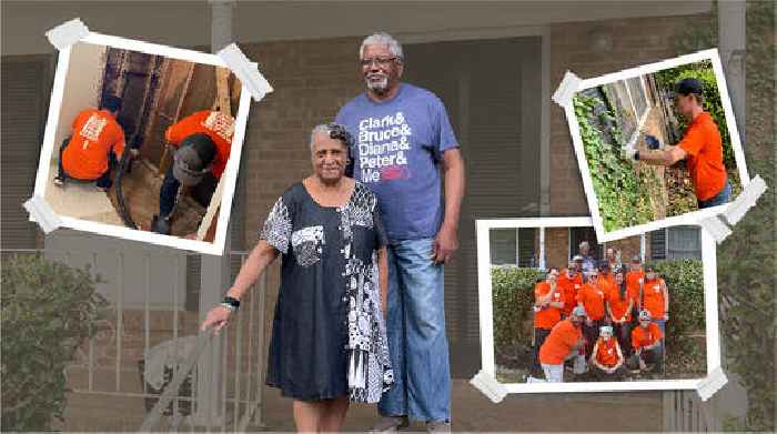Team Depot Volunteers Repair and Rebuild Army Veteran’s Home in North Carolina