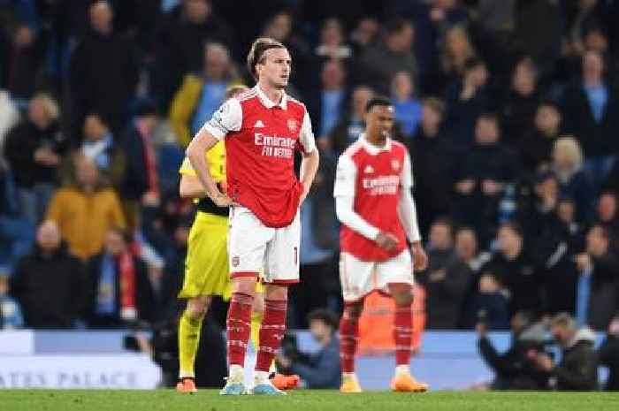 Why Gabriel shouted at Rob Holding as Arsenal bottle jobs narrative is dispelled by Man City