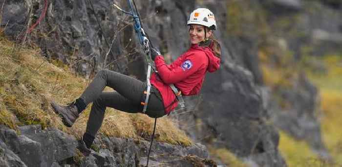 Kate Middleton & Prince William Go Rock Climbing After It's Revealed They May Ignore Prince Harry at Coronation: Photos