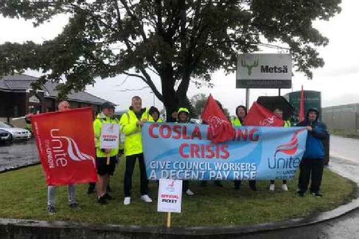 Falkirk union warn strikes looming as members reject latest pay offer