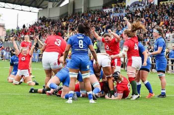 Italy 10-36 Wales Women: Welsh team reach new heights after five-try victory