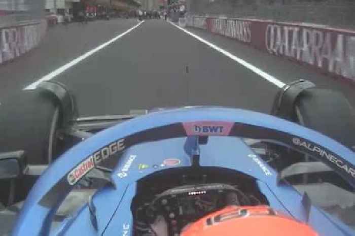 Terrifying on-board footage shows just how close pit lane disaster was at Azerbaijan GP