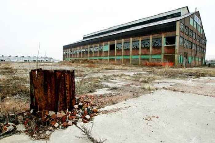 Abandoned warehouse stood on derelict site before £160m ‘stadium of the year’ arrival