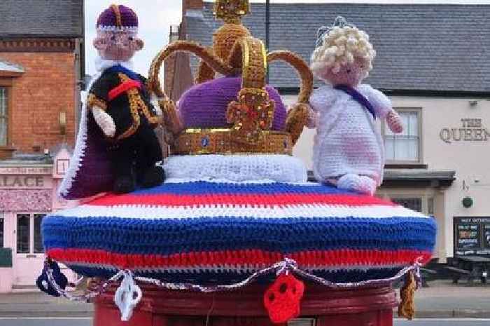Crafty Midlanders create postbox toppers to mark King's Coronation - here's some of the best