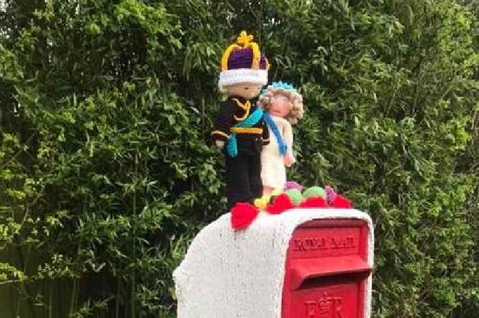 Pictured: Incredible postbox toppers to celebrate the King's Coronation