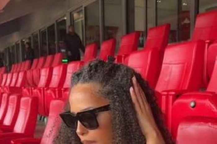 Love Island's Amber Rose Gill shares sweet TikTok as she supports Jen Beattie at Arsenal game