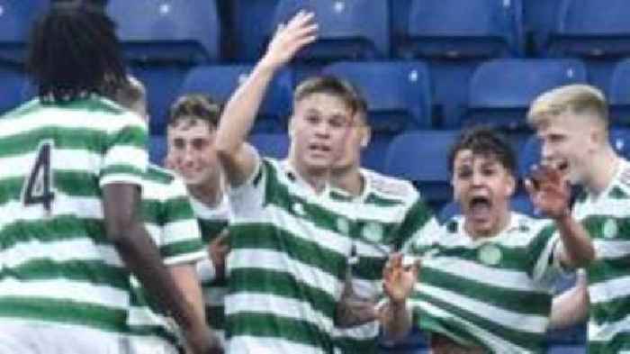 Celtic beat Rangers in 11-goal youth cup final