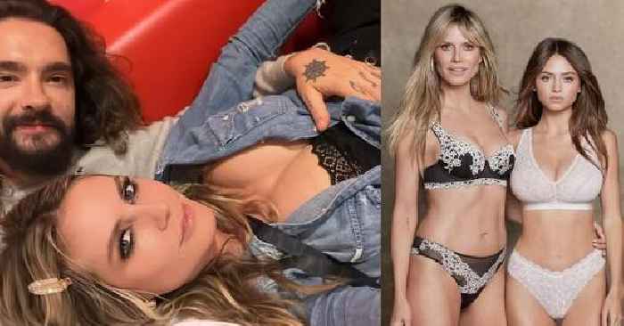 Heidi Klum and Husband Tom Kaulitz Pack on the PDA After Model Receives Backlash for Lingerie Photoshoot With Daughter